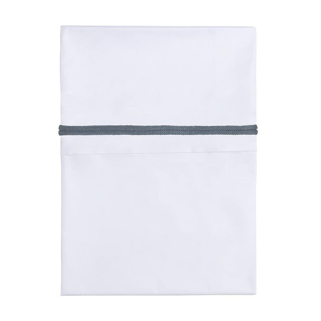 <tc>Baby's Only</tc> Drap berceau Piping tricoté Granit/Blanc