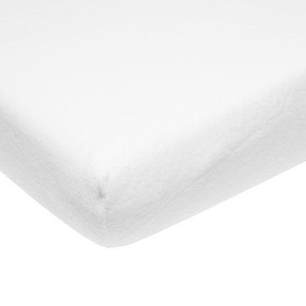 <tc>Meyco</tc> Drap-housse Molton Stretch Blanc 40x80/90 cm