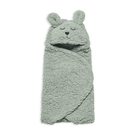 <tc>Jollein</tc> Couverture d'écharpe Baby Bunny Ash Green