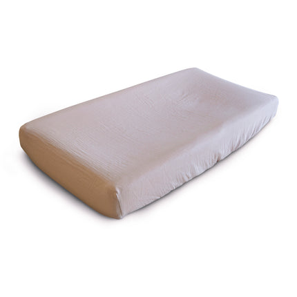 <tc>Mushie</tc> Housse de matelas à langer Blush