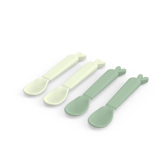 <tc>Done by Deer</tc> Set de couverts Cuillères Lalee Green 4pcs