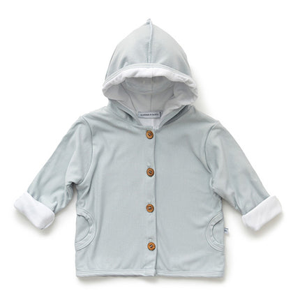 <tc>Bamboom</tc> Cardigan à capuche pour bébé Bleu clair