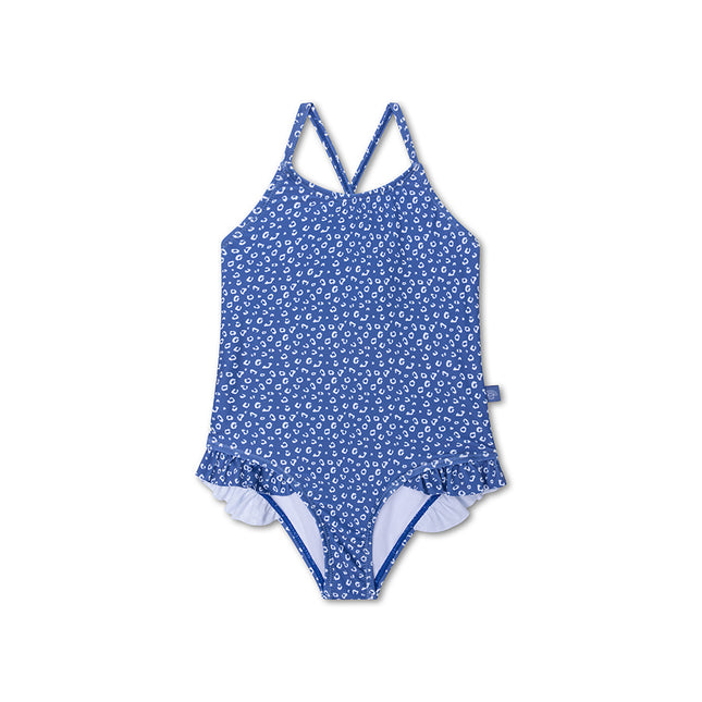 <tc>Swim Essentials</tc> Maillot de bain enfant Bleu Léopard