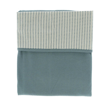 <tc>Snoozebaby</tc> La couverture du berceau T.O.G 1.0 Vert fumé 100x75cm