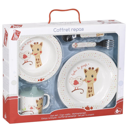 <tc>Sophie de Giraf</tc> Set de couverts set de salle à manger 6mnd+