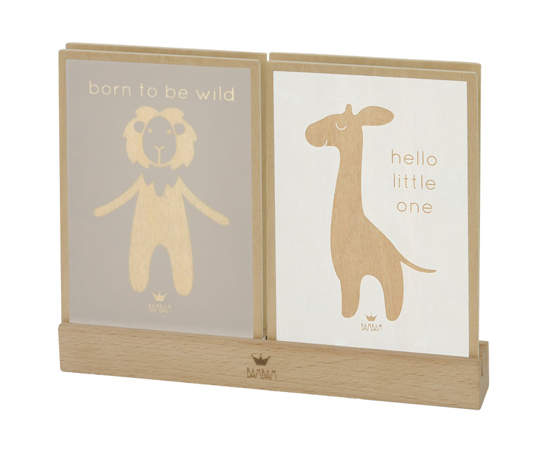 <tc>BamBam</tc> Cartes postales en bois incluses Standard