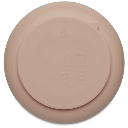 <tc>Jollein</tc> Bol pour bébé en silicone rose pâle