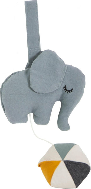 <tc>Roommate</tc> Boîte à musique Éléphant gris de mer sur ballon