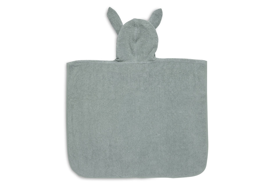 <tc>Jollein</tc> Poncho de bain avec oreilles Vert cendré