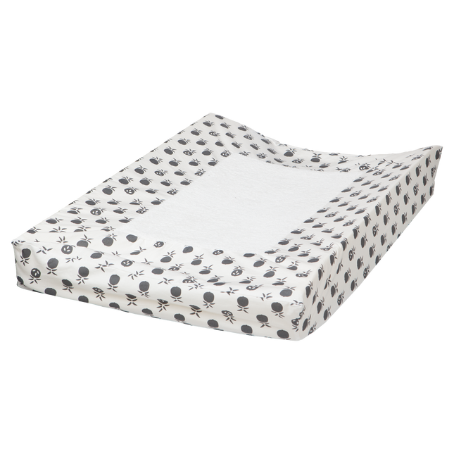 <tc>Fresk</tc> Housse de matelas à langer Ananas Anthracite