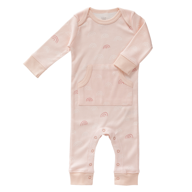 <tc>Fresk</tc> Pyjama bébé sans pied Arc-en-ciel Chintz Rose