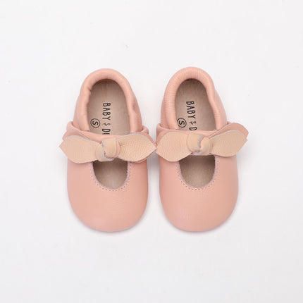 <tc>Baby Dutch</tc> Chaussures pour bébé Lilly Pink Suede