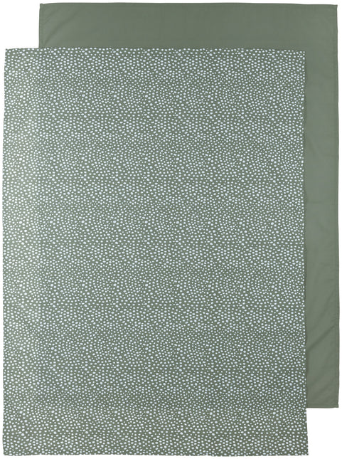 <tc>Meyco</tc> Serviette de berceau 2St Guépard Vert Forêt Vert Forêt