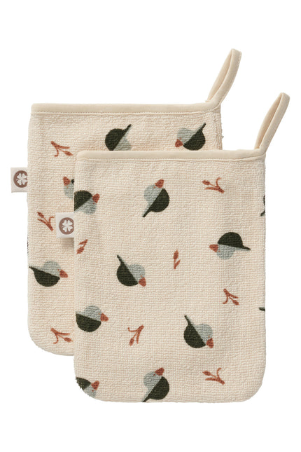 <tc>Noppies</tc> Gant de toilette Ducks Terry Beetle 2pcs