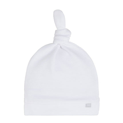 <tc>Baby's Only</tc> Chapeau de bébé avec bouton blanc pur