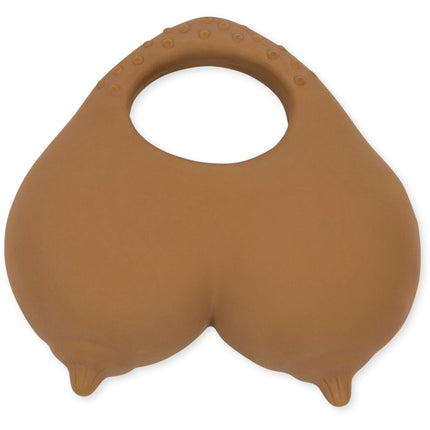 <tc>Konges Slojd</tc> Anneau de dentition Seins Caramel 10cm