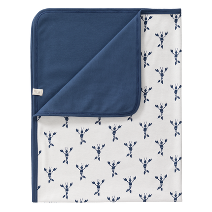 <tc>Fresk</tc> Couverture de berceau Lobster Bleu indigo