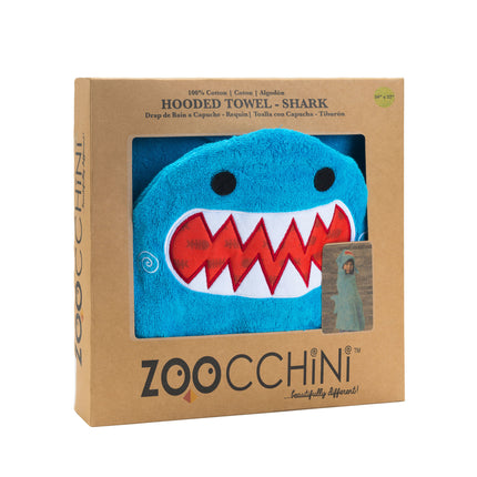 <tc>Zoocchini</tc> Cape de bain Bébé Sherman Le Requin Coton