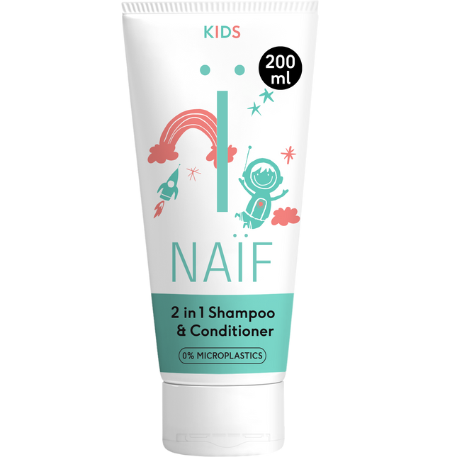 <tc>Naif</tc> Shampooing 2 en 1 pour enfants 200ml