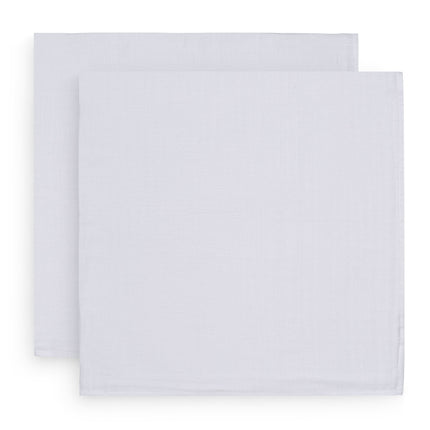 <tc>Jollein</tc> Hydrofile Cloth Bamboo White 115x115cm 2pcs