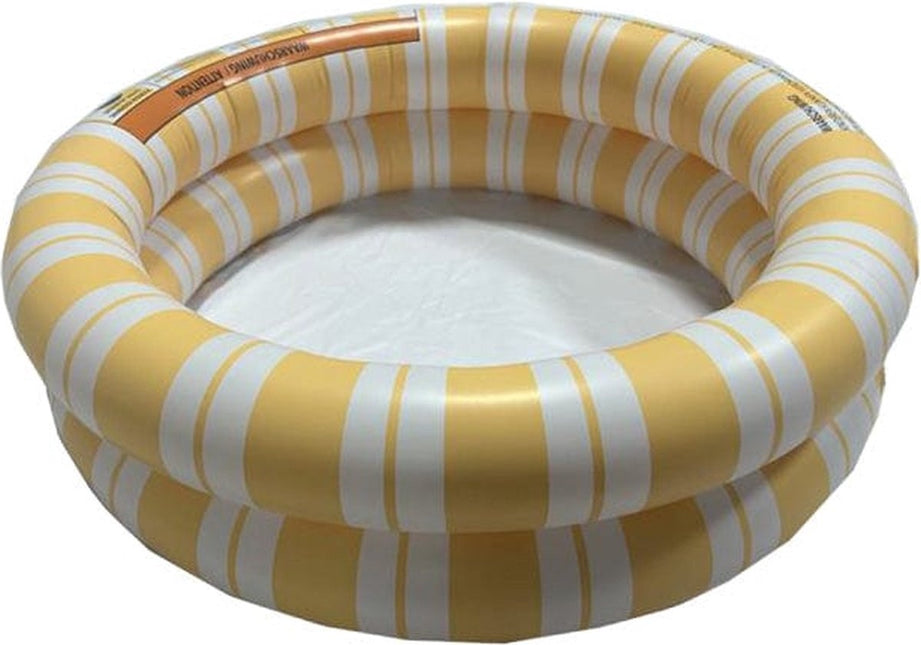 <tc>Swim Essentials</tc> Piscine Baby Orange Rayée 60cm