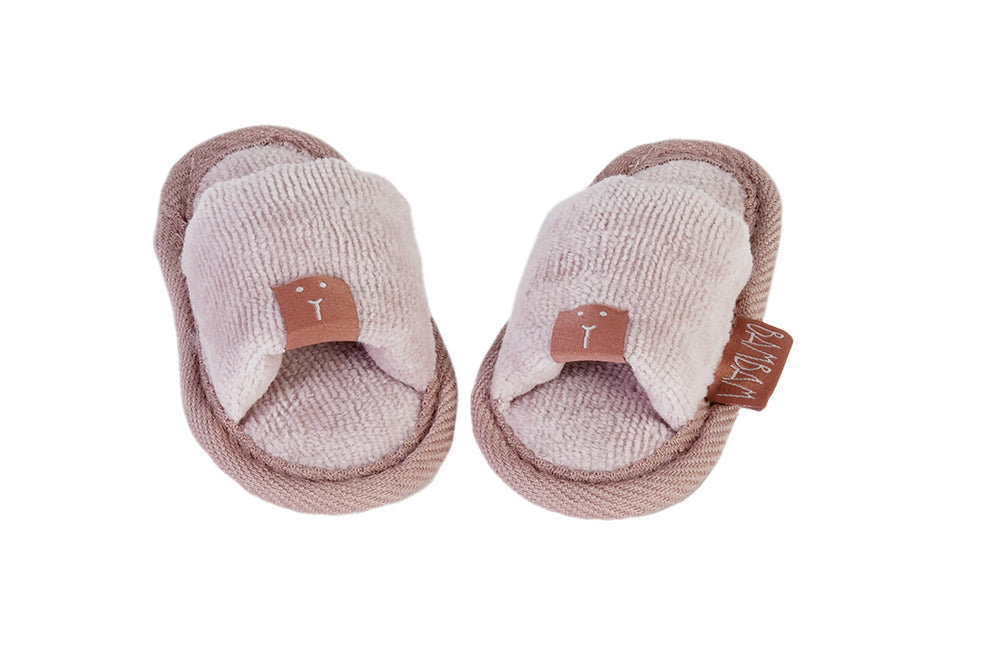 <tc>BamBam</tc> Chaussons pour bébé Chausson bio rose