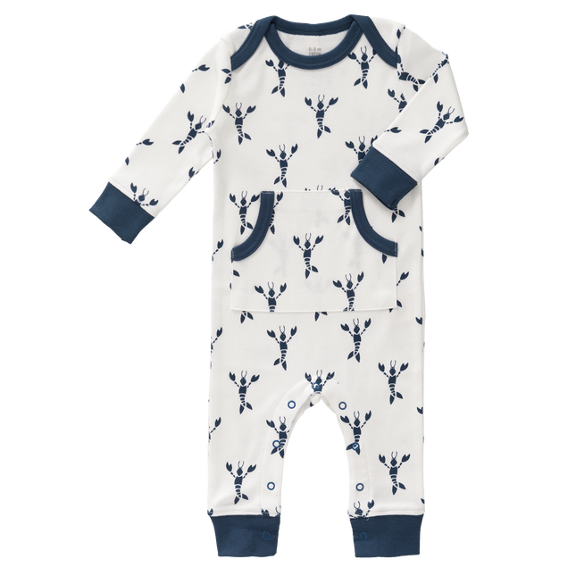 <tc>Fresk</tc> Pyjama bébé sans pied Lobster bleu indigo