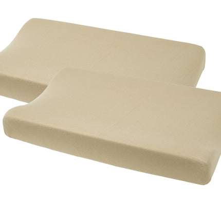 <tc>Meyco</tc> Housse de matelas à langer 2St Basic Jersey Sand