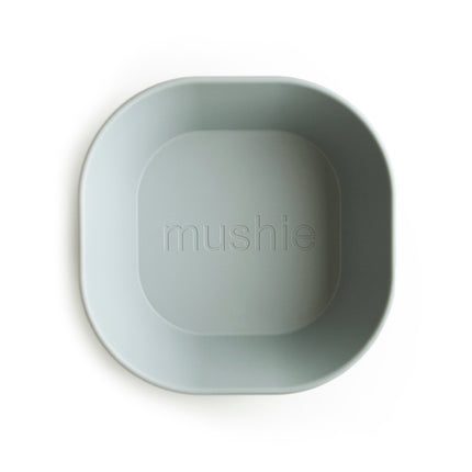 <tc>Mushie</tc> Bol à bébé carré sauge 2pcs