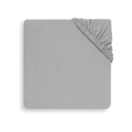 <tc>Jollein</tc> Drap-housse Jersey Soft Grey 60x120cm