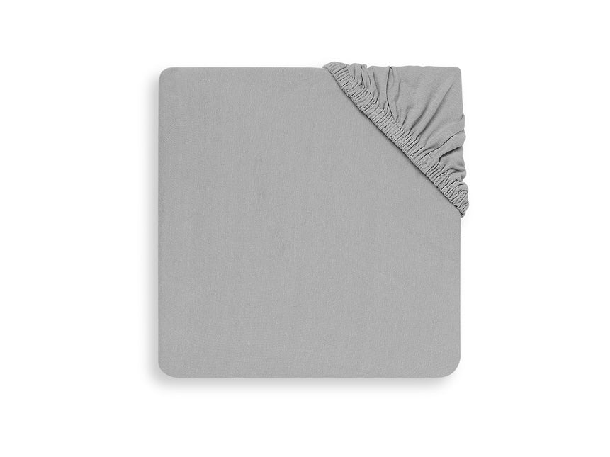 <tc>Jollein</tc> Drap-housse Jersey Soft Grey 60x120cm