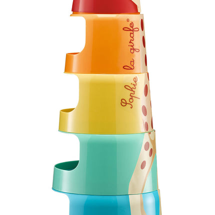 <tc>Sophie de Giraf</tc> Jeu de blocs Girafe Tour géante