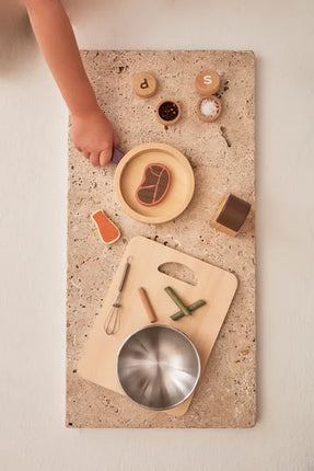 <tc>Kid's Concept</tc> Ensemble de jouets en bois pour l'alimentation