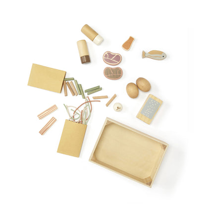 <tc>Kid's Concept</tc> Ensemble de jouets en bois pour l'alimentation