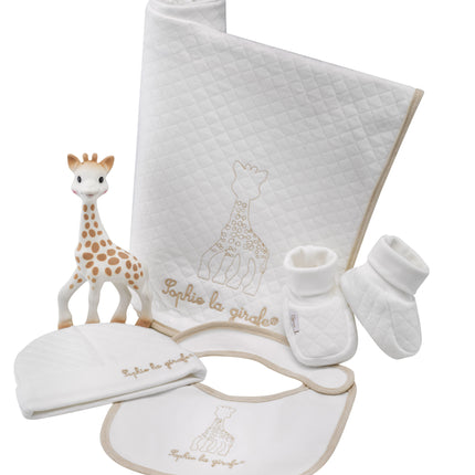 <tc>Sophie de Giraf</tc> Coffret cadeau So'Pure Birth set 5 pièces