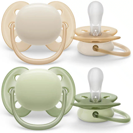 <tc>Philips Avent</tc> Fop<tc>tétine</tc> +0 Mois Beige doux/ Vert clair