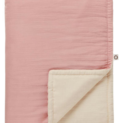 <tc>Noppies</tc> Couverture de berceau en mousseline réversible Misty Rose