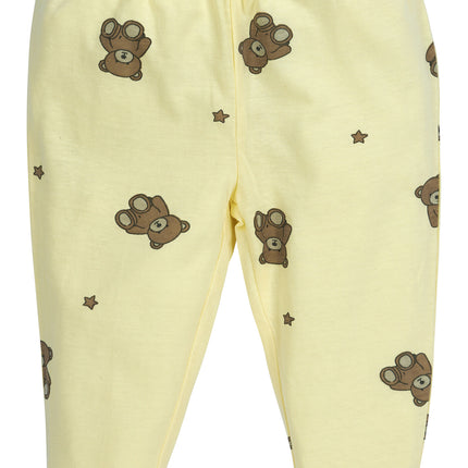 <tc>Meyco</tc> Pyjama bébé 2St Teddy Bear Soft Yellow