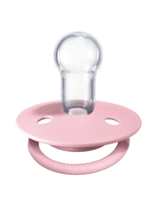 <tc>BIBS</tc> <tc>tétine</tc> Un<tc>Taille</tc> Silicone de luxe rose bébé