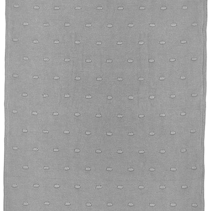 <tc>Meyco</tc> Couverture de berceau Noeuds de velours Gris