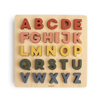 <tc>Mushie</tc> Puzzle Lettres en bois