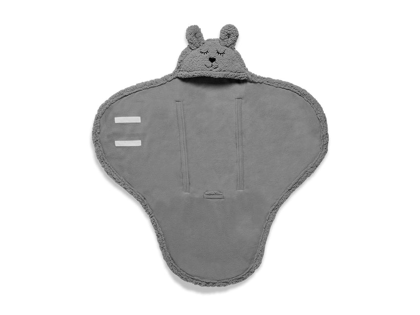 <tc>Jollein</tc> Couverture d'écharpe Baby Bunny Storm Grey