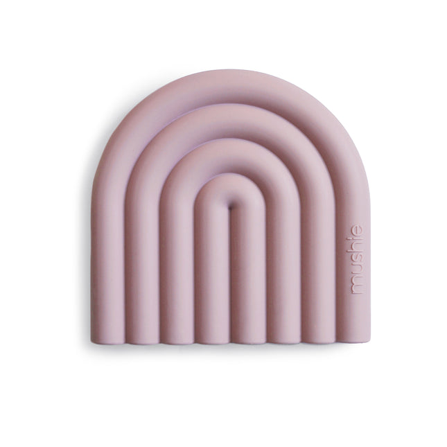 <tc>Mushie</tc> Anneau de dentition Rainbow Mauve