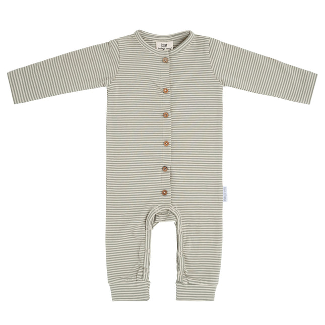 <tc>Baby's Only</tc> Box suit Stripe Urban Green