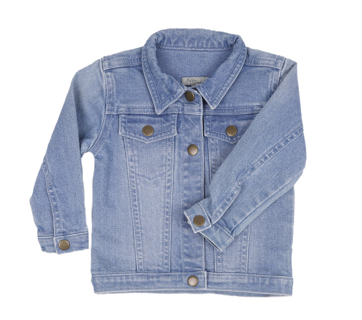 <tc>Riffle</tc> Manteau bébé denim