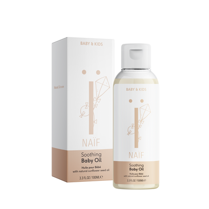 <tc>Naif</tc> Huile pour bébé apaisante 100ml