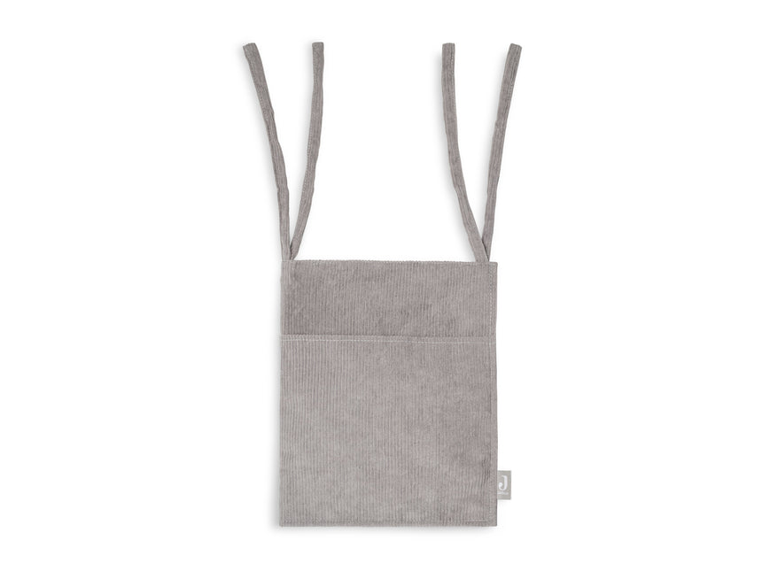 <tc>Jollein</tc> Sac à dos en velours côtelé gris orageux