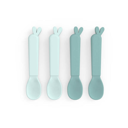 <tc>Done by Deer</tc> Set de couverts Cuillères Lalee Bleu 4pcs