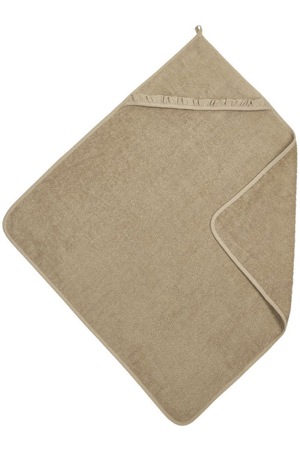 <tc>Meyco</tc> Serviette de bain Baby Ruffle Taupe 80X80cm