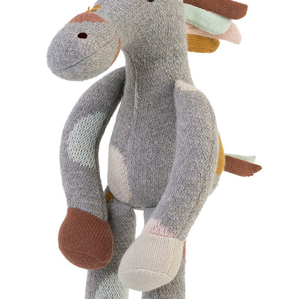 <tc>Happy Horse</tc> Jouet doux Cheval tricoté 30cm